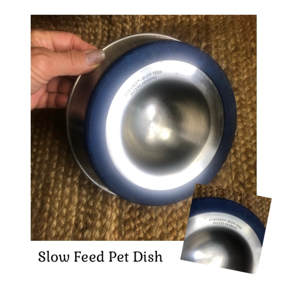 Slow Feed Pet Dish, Small for Dog, Cat, Ferret, Rabbits & Other Little Pets